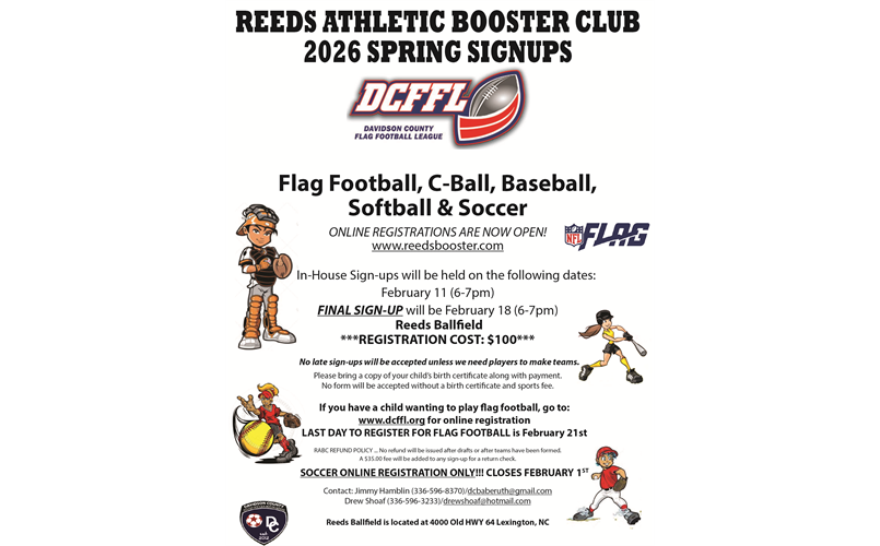 2025 SPRING SPORTS REGISTRATION